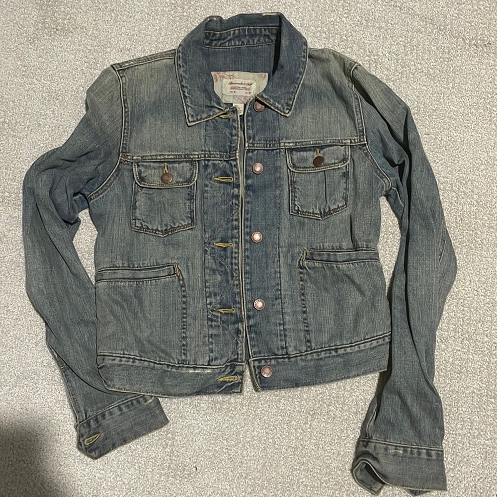 Abercrombie denim jean jacket